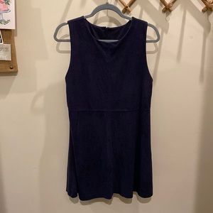 Audrey 3+1 Suede Swing Dress